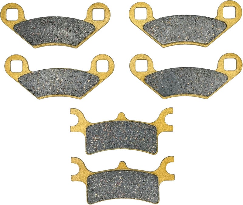 Traild Polaris Sportsman 400/450/500/600/700/800 Ceramic Brake Pad Set Front & Rear 2002, 2003, 2004, 2005, 2006, 2007, 2008, 2009 - Image 2